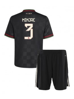 Bayern Munich Kim Min-jae #3 Replika Tredje Kläder Barn 2025-26 Kortärmad (+ byxor)